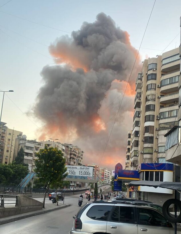 תקיפה בדאחיה, ביירות