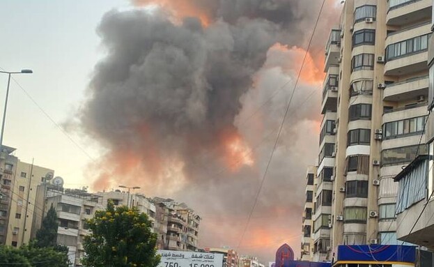 תקיפה בדאחיה, ביירות