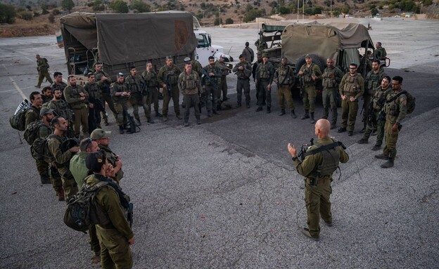 עליית הכוחות לגזרת הצפון (צילום: דובר צה