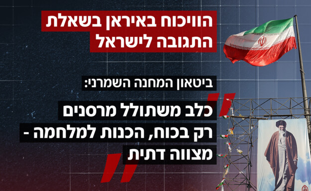  הוויכוח באיראן בשאלת התגובה לישראל