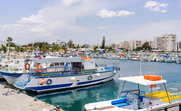 לרנקה נמל קפריסין (צילום: Alexey Chistenko, shutterstock)