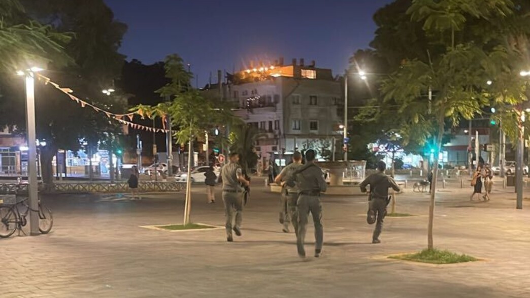 זירת הפיגוע ביפו