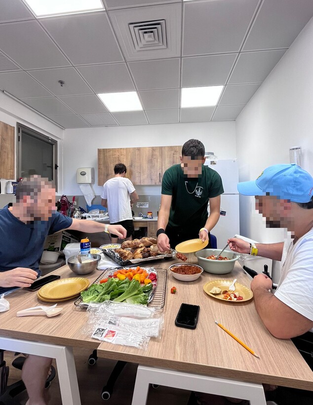 מועדון ארוחת הבוקר בשיבא (צילום: המרכז הרפואי שיבא )