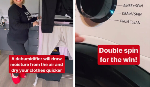 טיפ לזירוז ייבוש הכביסה טיפ לזירוז ייבוש הכביסה