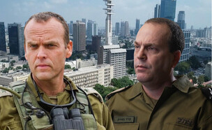 אלוף בסיוק ואלוף בינדר (צילום: חדשות 12, דובר צה"ל)