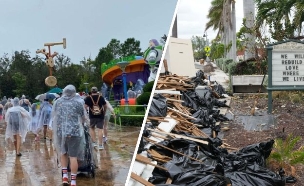 הוריקן מילטון (צילום: מתוך הרשתות החברתיות לפי סעיף 27א' לחוק זכויות יוצרים)