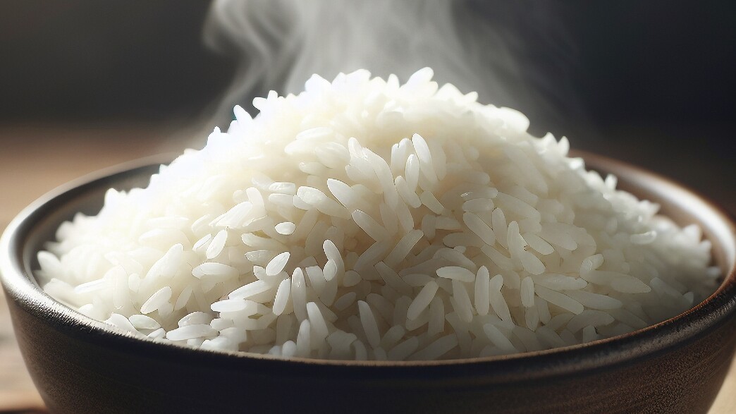 מנת אורז לבן מנת אורז לבן