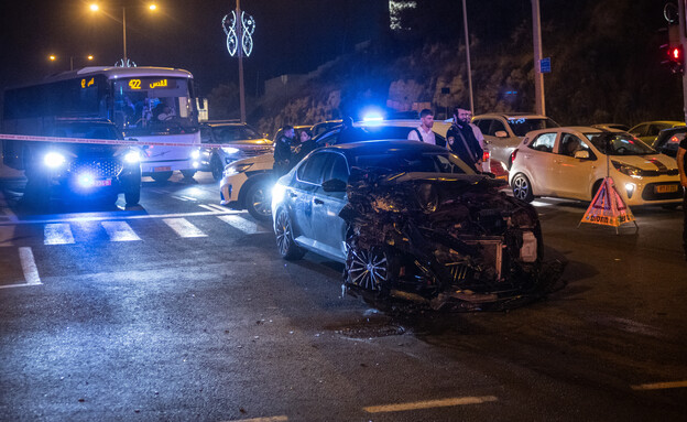 תאונת דרכים (צילום: חיים גולדברג, פלאש 90)