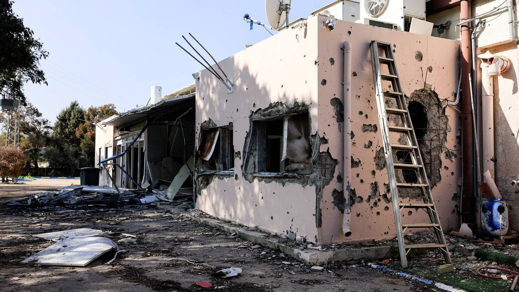 קיבוץ ניר עם לאחר טבח ה7.10 קיבוץ ניר עם לאחר טבח ה7.10