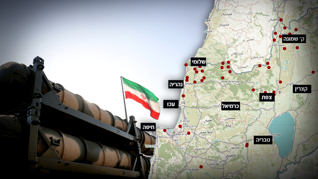 טווחי הטילים של חיזבאללה טווחי הטילים של חיזבאללה