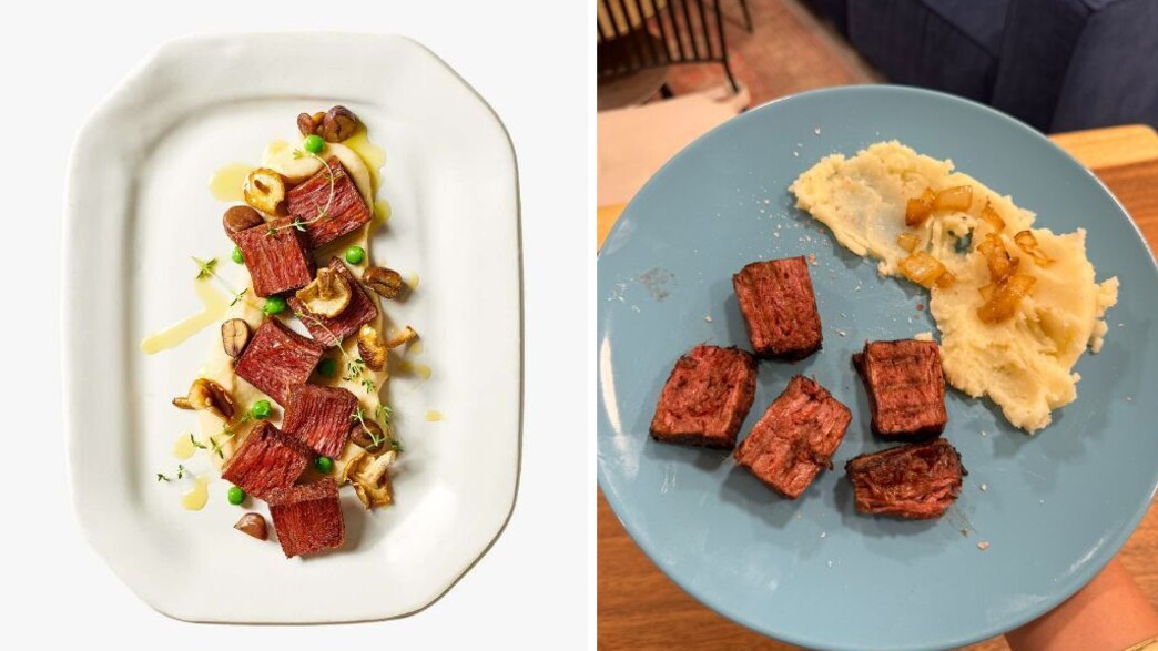 פלאנק סטייק של רידיפיין - במסעדה ואצלנו בבית