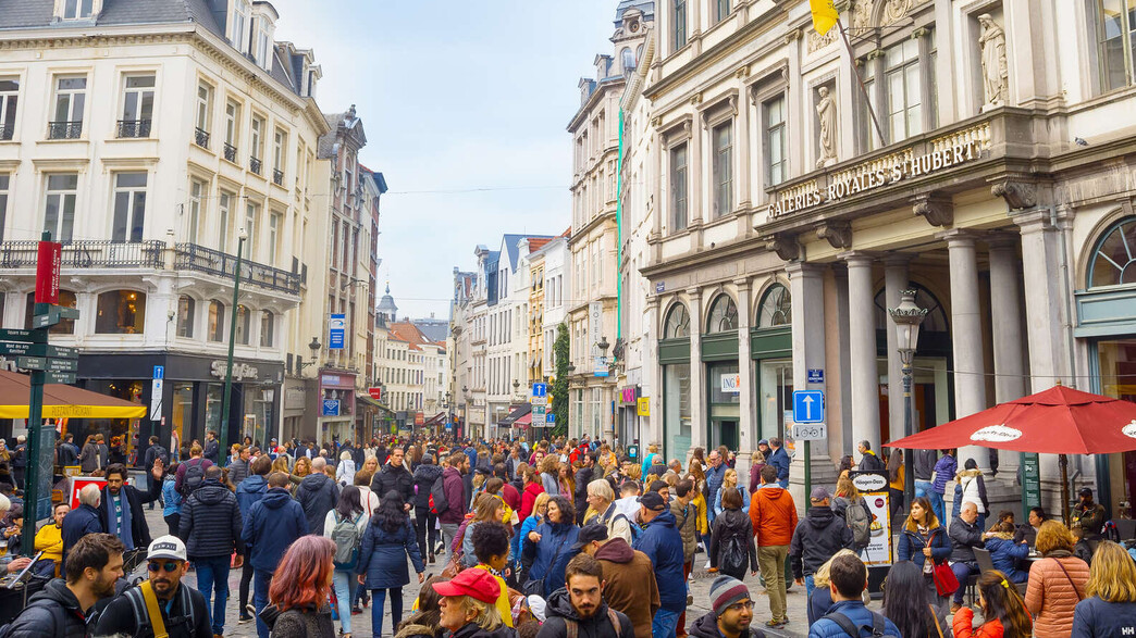 בלגיה בריסל תיירים