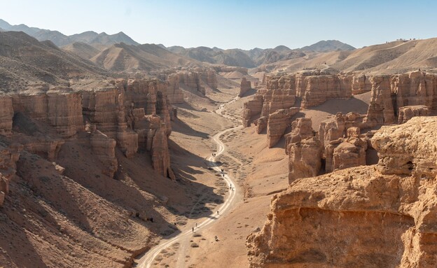 קניון צ'רין קזחסטן  (צילום: Marat Zordinov, shutterstock)