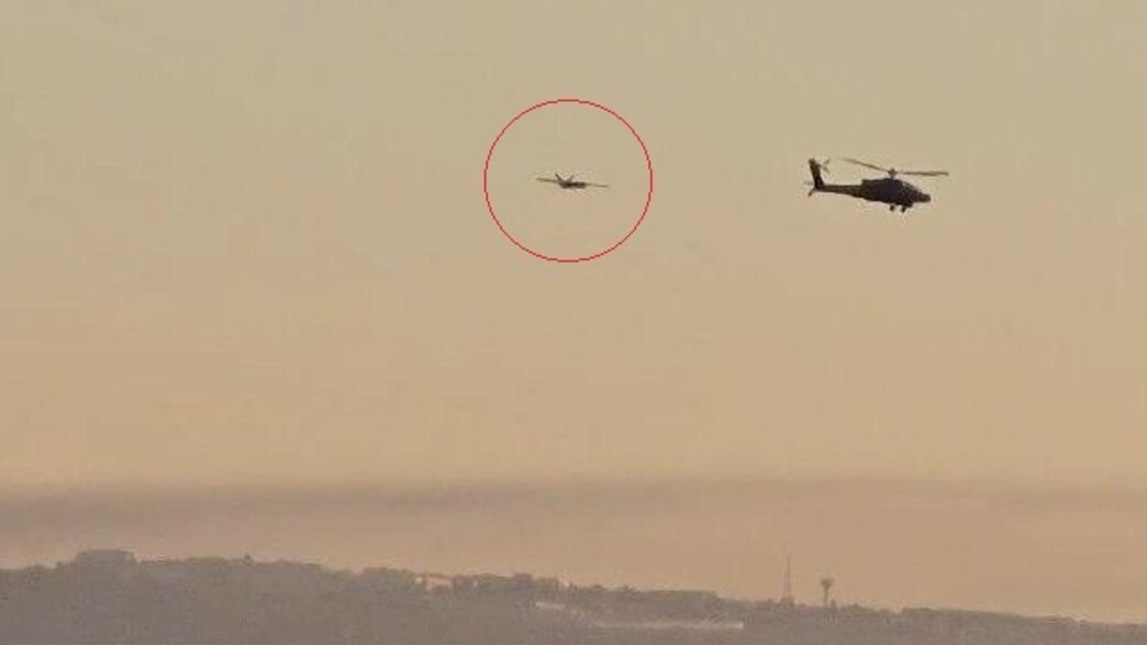 מרדף אחרי כטב"ם בשמי עכו