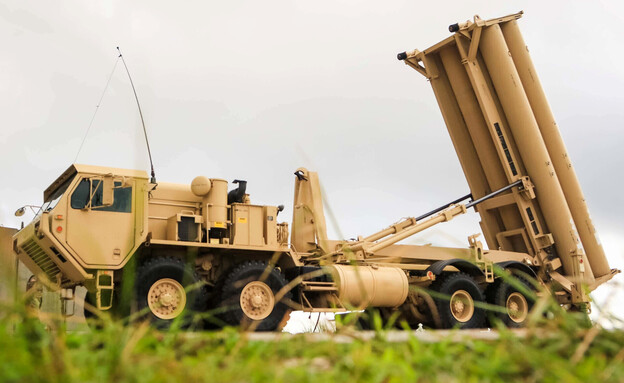 סוללת הגנה אווירית THAAD, ארכיון (צילום: רויטרס)