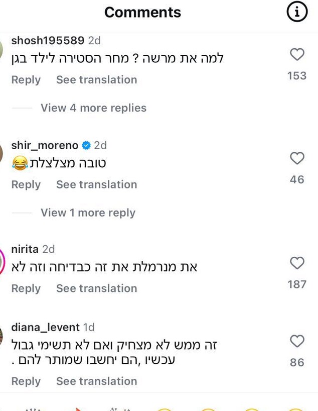 תגובות שחן אמסלם מקבלת על סרטון עם ילדיה (צילום: instagram)