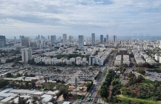 קו הרקיע של תל אביב (צילום: אפרת נומברג יונגר)