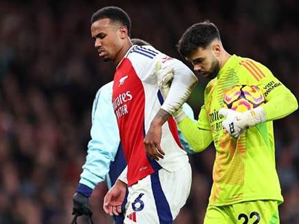 גבריאל. פציעה מדאיגה עבור ארסנל (Getty)