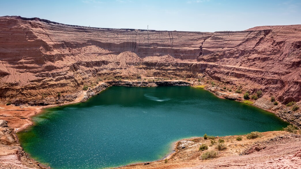 האגם הנעלם ליד תמנע (צילום: Gur Tatiana, shutterstock)