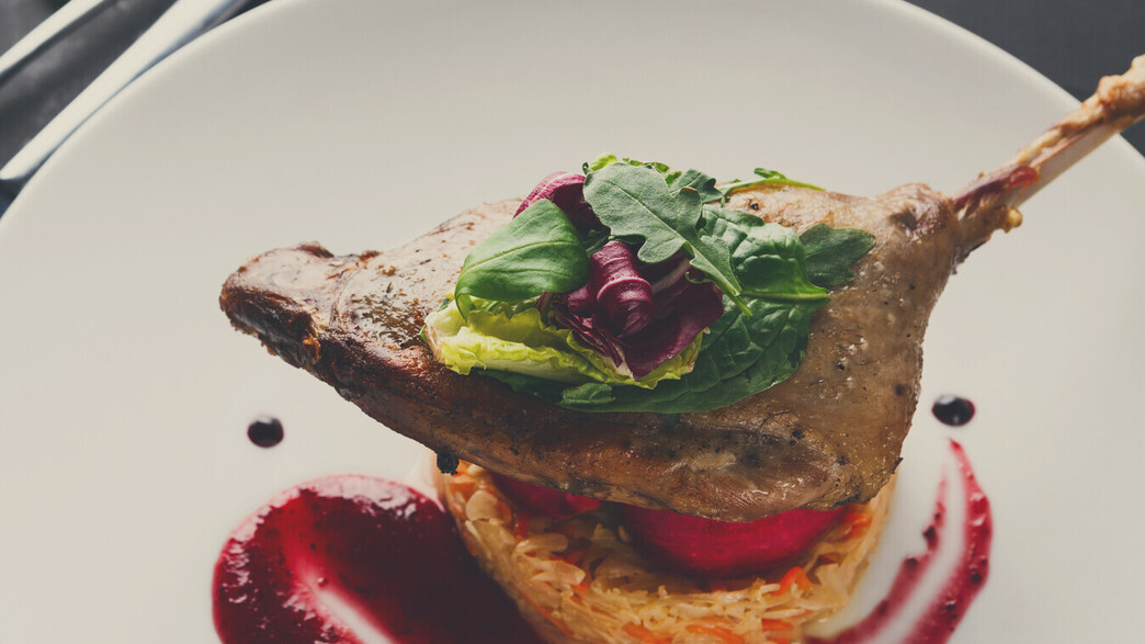 אוכל גורמה, אילוסטרציה