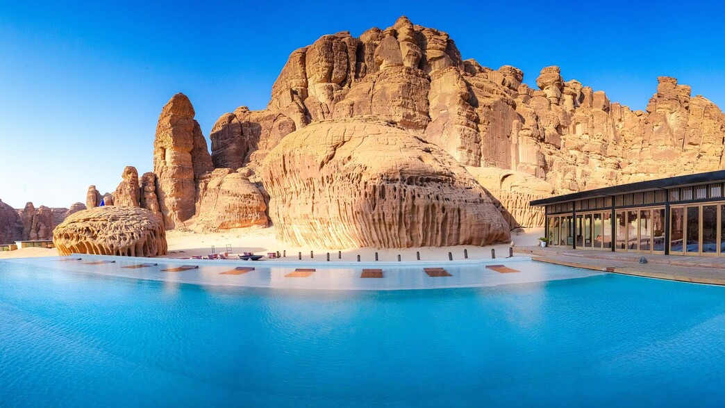 מלון היוקרה במדבר "הביטוס אלולה", סעודיה מלון היוקרה במדבר "הביטוס אלולה", סעודיה