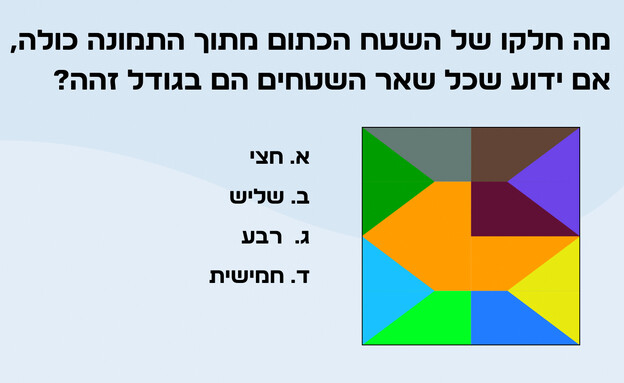 חידת טרפזים ומשולשים (איור: הפרופסור הלא המפוזר)