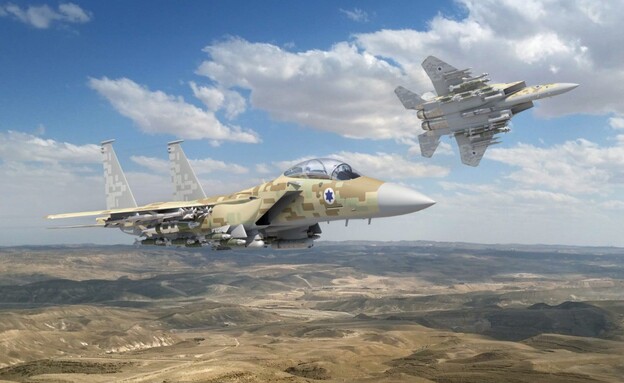 משרד הביטחון רוכש טייסת של 25 מטוסי F-15  (צילום: דוברות משרד הביטחון)