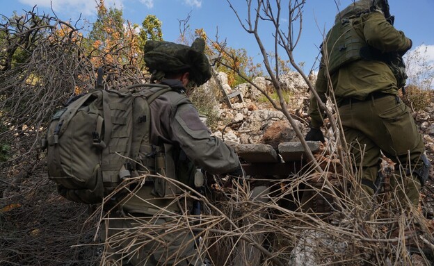 פעילות כוחות יחידת האלפיניסטים (צילום: דובר צה"ל)