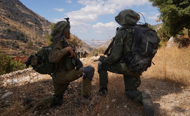 פעילות כוחות יחידת האלפיניסטים (צילום: דובר צה"ל)