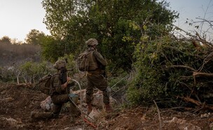 פעילות כוחות צה"ל בדרום לבנון (צילום: דובר צה"ל)