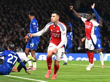 מרטינלי חגג ראשון (getty)