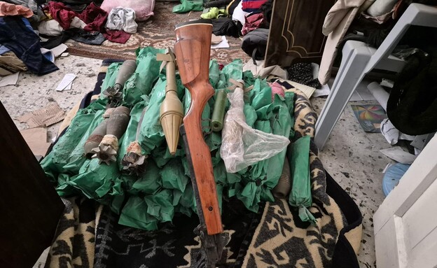 אמל"ח שנתפס בעזה