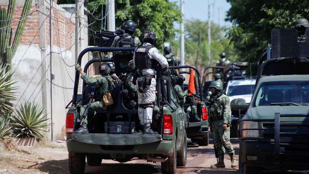 כוחות הביטחון של מקסיקו בעיר קוליאקן