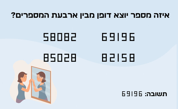 חידת המספרים - תשובה (איור: הפרופסור הלא המפוזר)