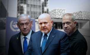 יואב גלנט, כרים קאן, בנימין נתניהו (צילום: Reuters, Flash 90)
