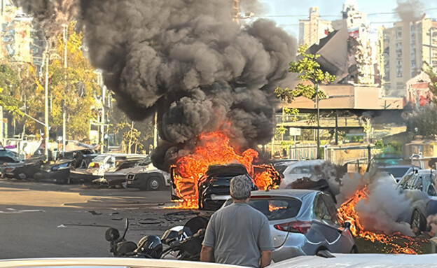 פתח תקווה (צילום: באדיבות כבאות והצלה)