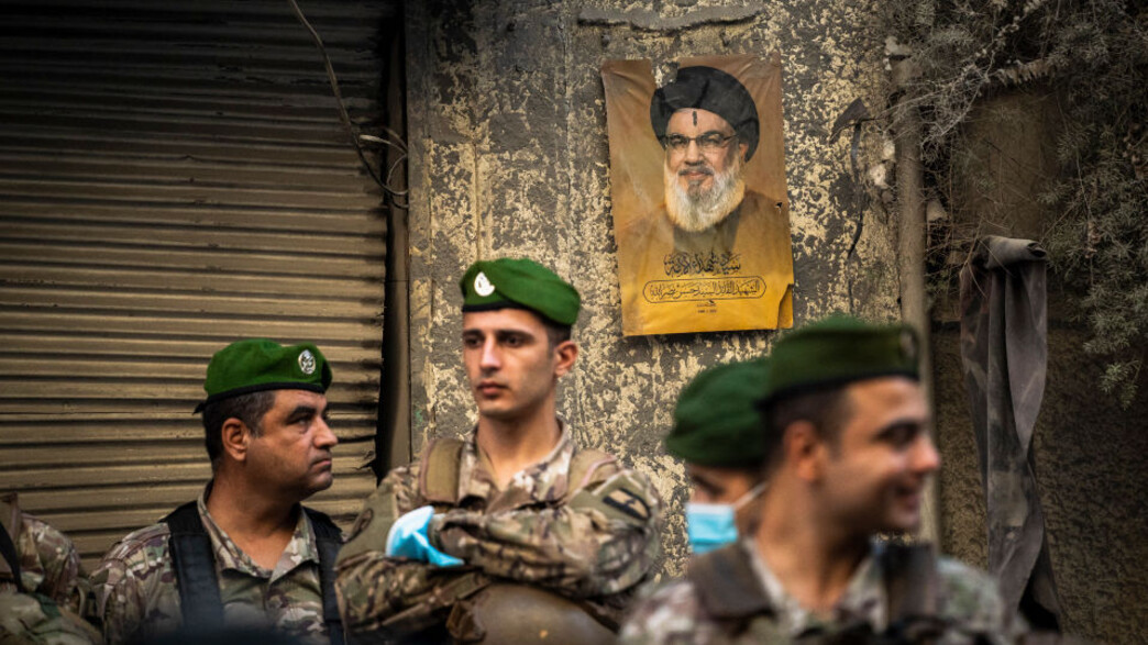 צבא לבנון בזירת תקיפה