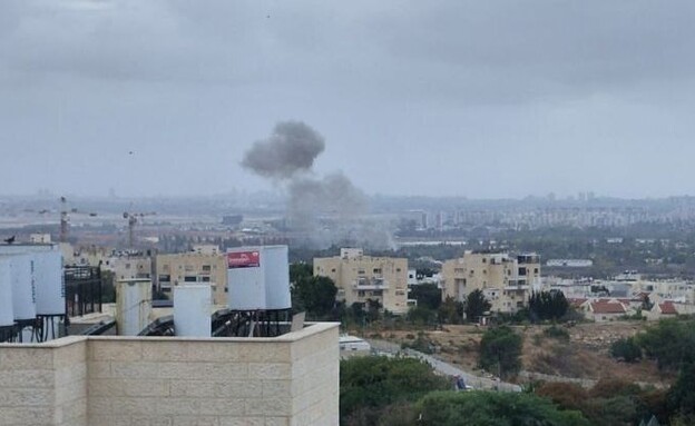 דיווחים על נפילות אזור רינתיה (צילום: לפי סעיף 27א' לחוק זכויות יוצרים)