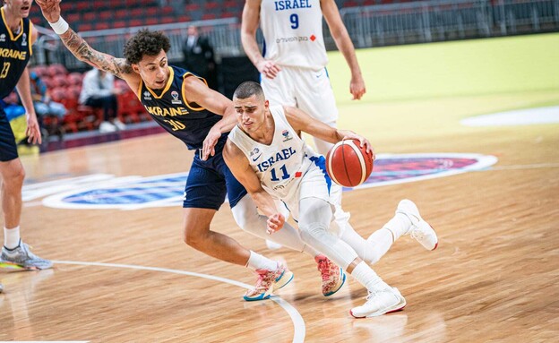 ים מדר נבחרת ישראל (צילום: FIBA PHOTOS)