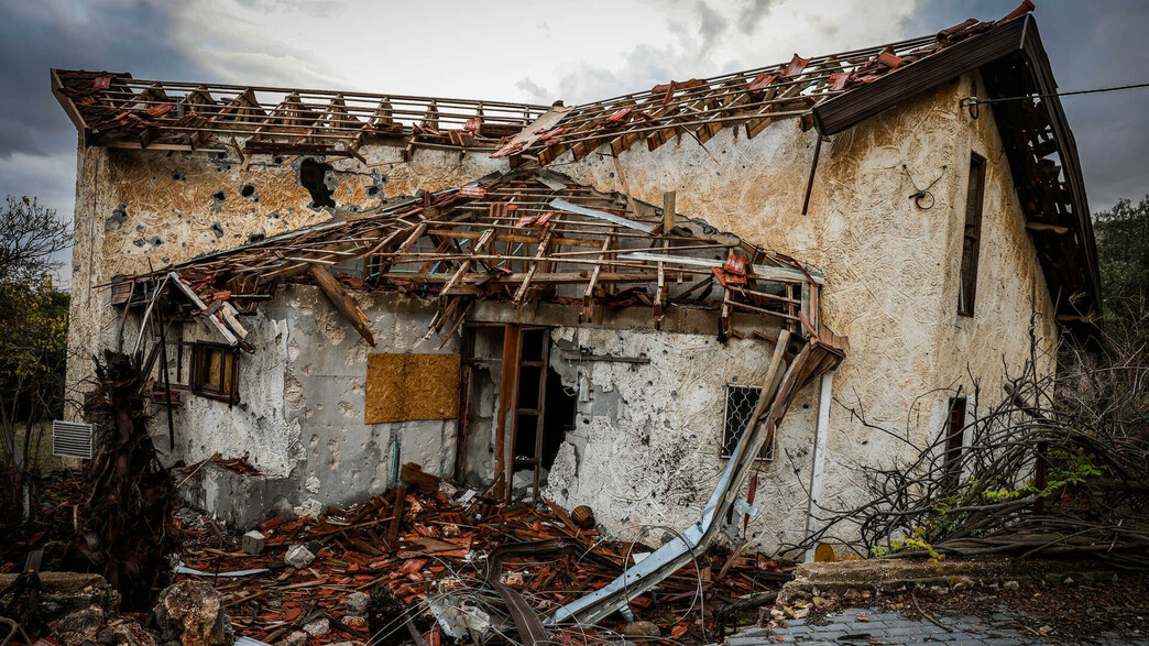 נזקי נפילות בצפון