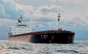 ספינת המכולות הסינית Yi Peng 3 (צילום: רויטרס)