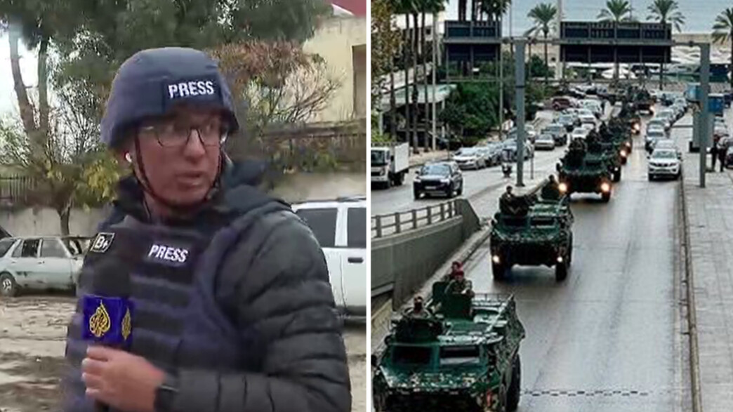 כתב אל-ג'זירה שהורחק מהכפר אל-ח'יאם ע"י כוחות צה"ל