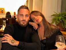 טום אביב עם בת הזוג מוריאל לוי