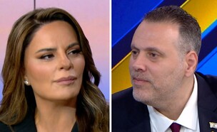 מיקי זוהר ואופירה אסייג (צילום: מתוך "אופירה ולוינסון", קשת 12)