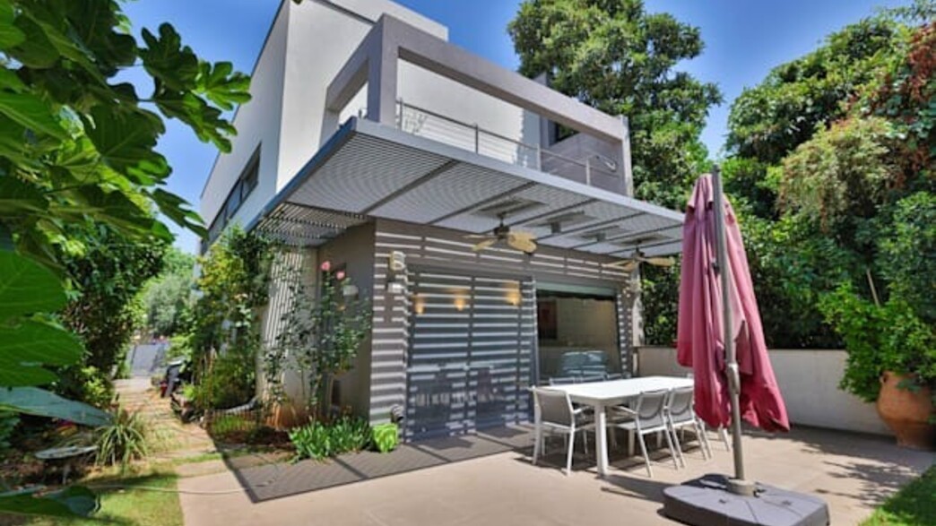 הבית ברחוב כרמלי בשכונת רמת חן ברמת גן 