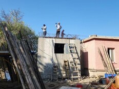 הקמת מיגון ממ"ד בצפון (צילום: אגף דוברות וקשרי ציבור במשרד הביטחון)