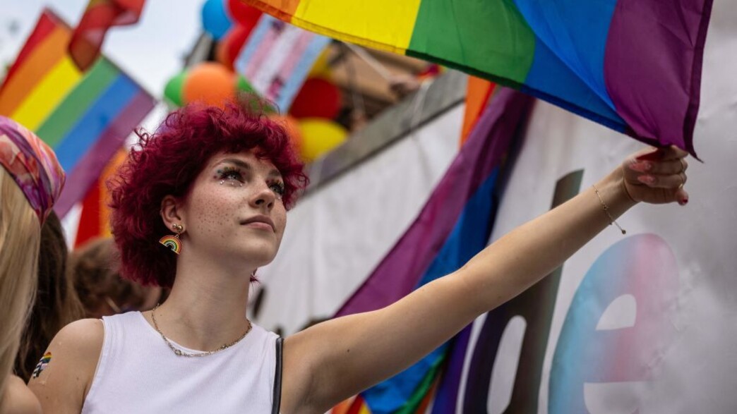 צעדת השוויון, ורשה, פולין (צילום: WOJTEK RADWANSKI/AFP, GettyImages)