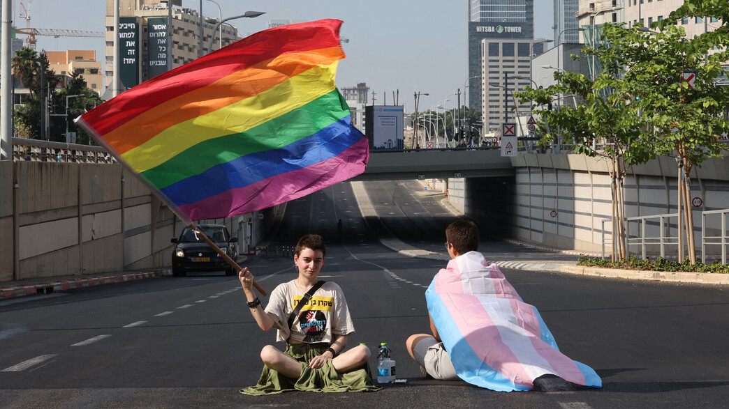 הפגנה, יולי 2023 (צילום: JACK GUEZ/AFP, GettyImages)