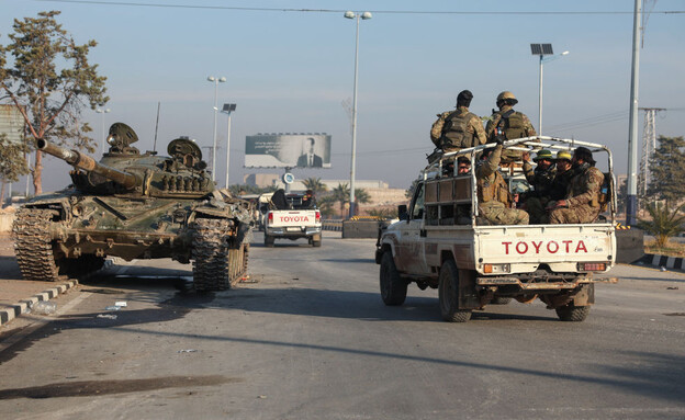 סוריה. הלחימה לא עוצרת (צילום: OMAR HAJ KADOUR/AFP via Getty Images)