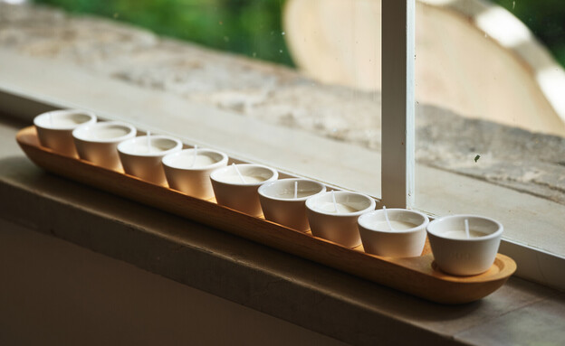 חנוכייה מבית עמותת פטריציו פאולטי 